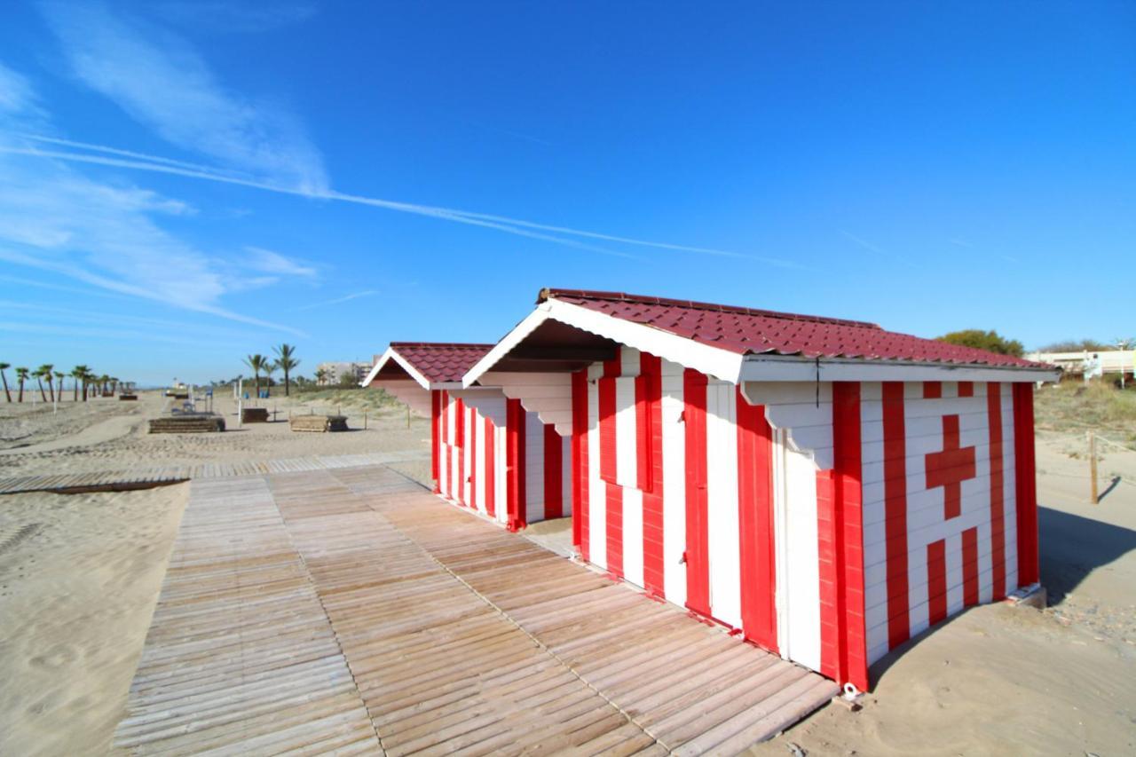 Global Properties, Estudio para parejas con piscina en Canet playa Canet d'En Berenguer Exterior foto